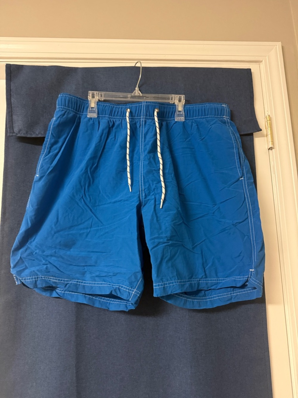 Source Unknown Royal Blue Men's Swim Trunks with Drawstring